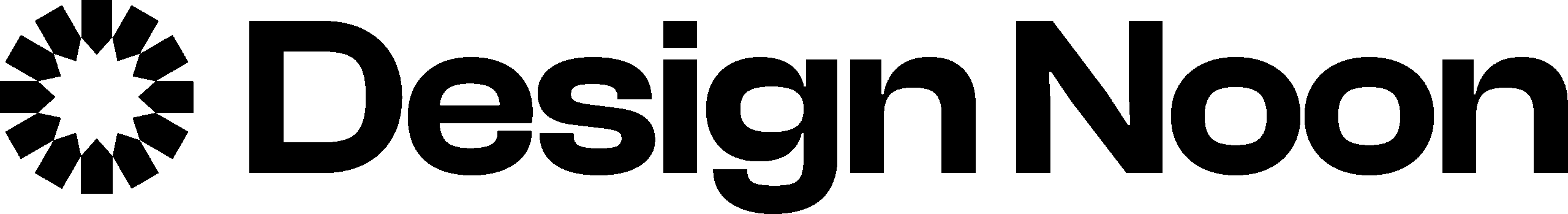 Design Noon black logo