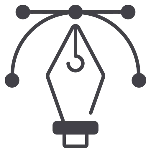 graphic designer dark icon