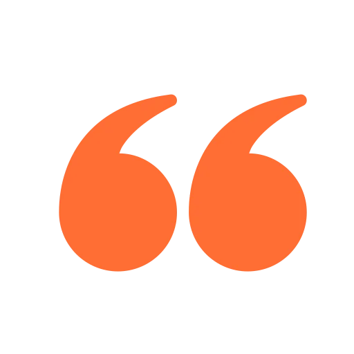 quote orange icon