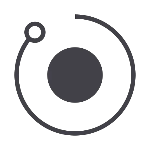 render token dark icon